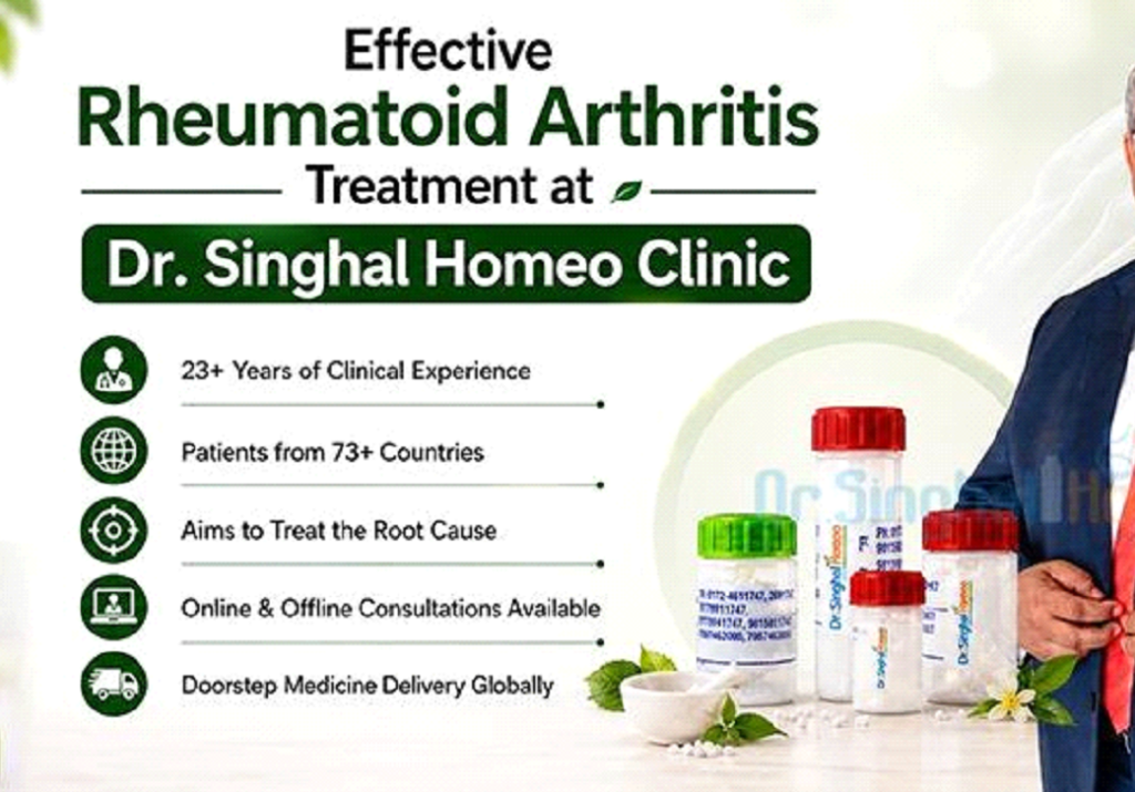 Rheumatoid Arthritis Treatment in Homeopathy